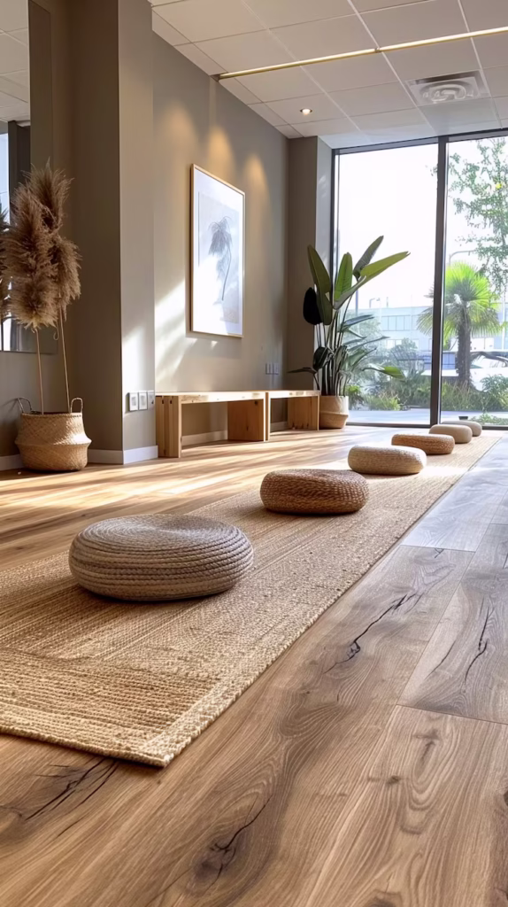 still-life-yoga-equipment flooring services